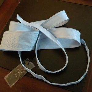 Beautiful genuine leather Obi belt